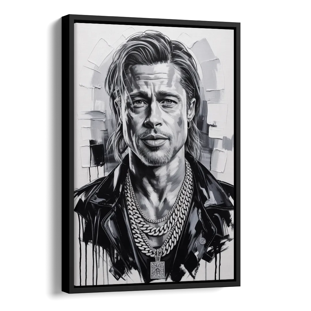 Fight Legacy Side - Black Canvas Wall Art