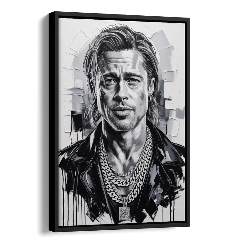 Fight Legacy Side - Black Canvas Wall Art