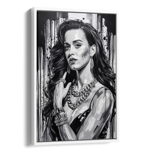 Firework 2.0 Side - White Canvas Wall Art