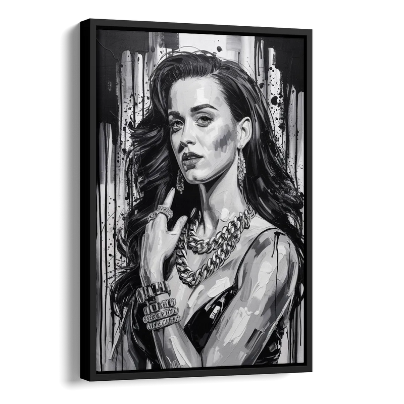 Firework 2.0 Side - Black Canvas Wall Art