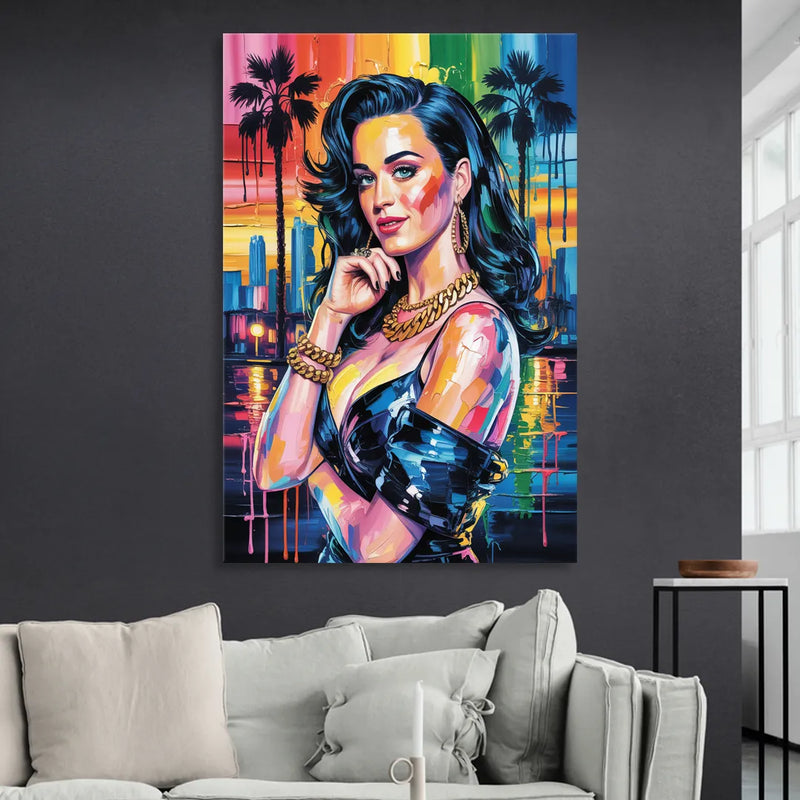 Firework Sitting Room - Canvas Wall Art