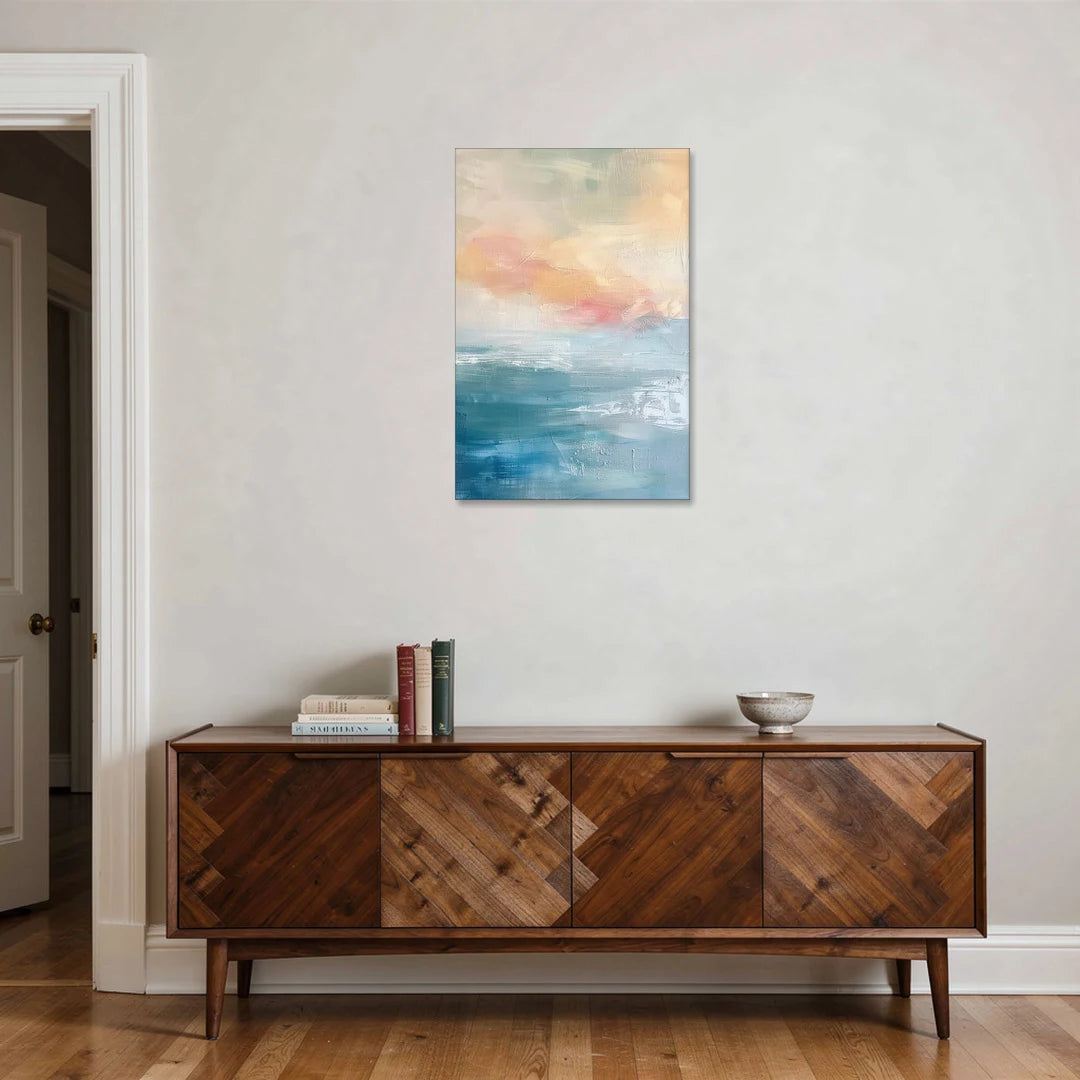 First Light on Water - Canvas Wall Art - Coffee Table - 24x36