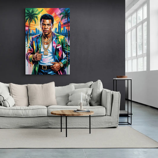 Float Like 2.0 - Canvas Wall Art Living Room