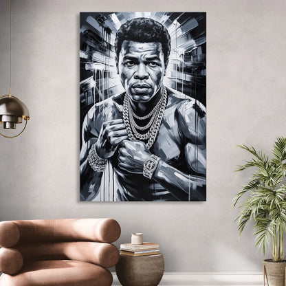 Float Like Living Room - Canvas Wall Art