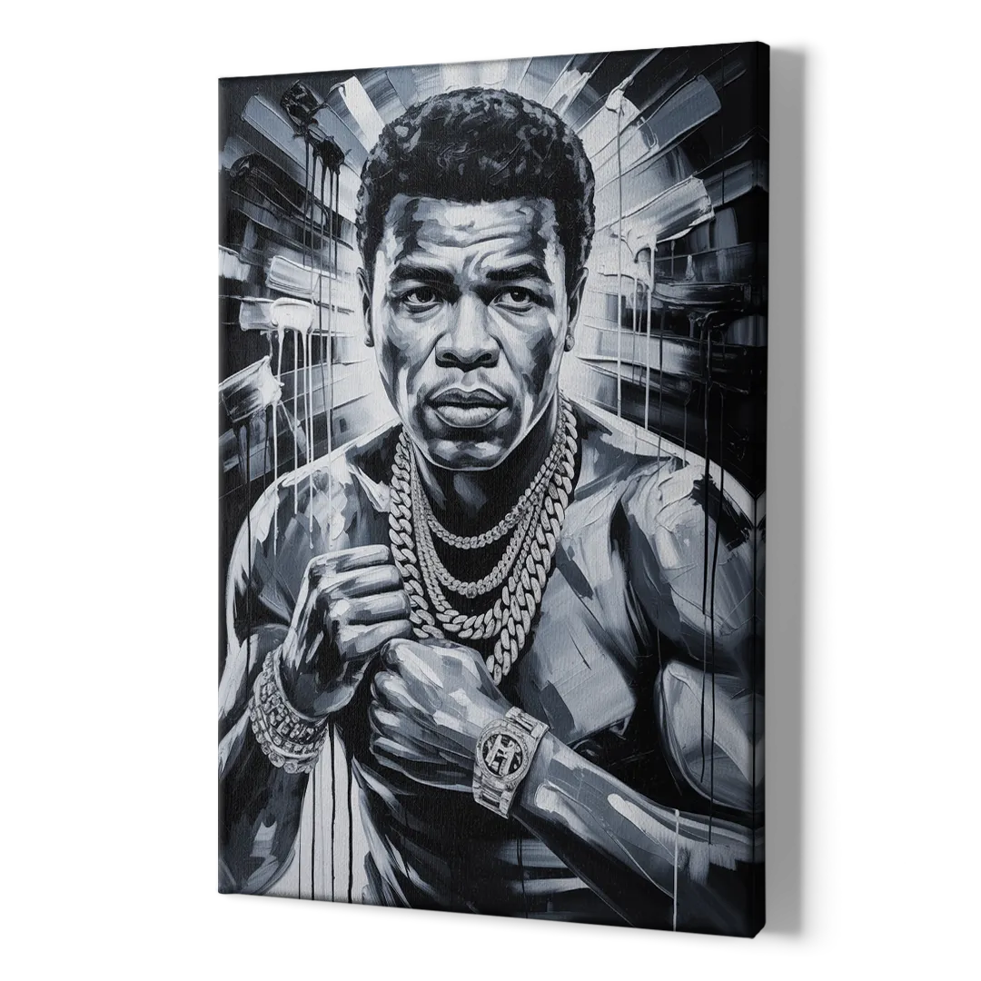 Float Like - Canvas Print Art Sides