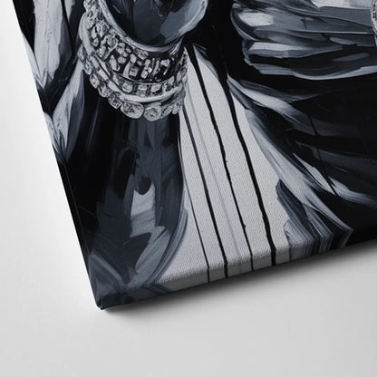 Float Like Canvas Close Up