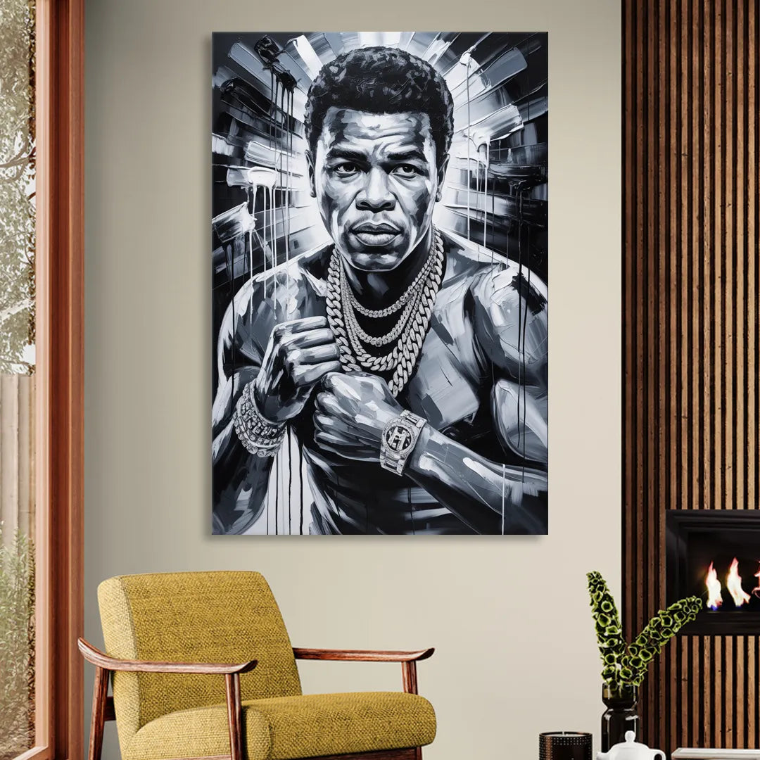 Float Like Sitting Room - Canvas Wall Art