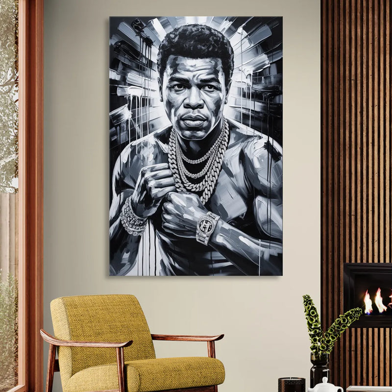 Float Like Sitting Room - Canvas Wall Art