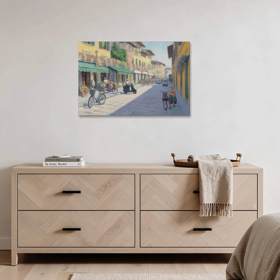 Florentine Streets - Canvas Wall Art - Coffee Table - 36x24