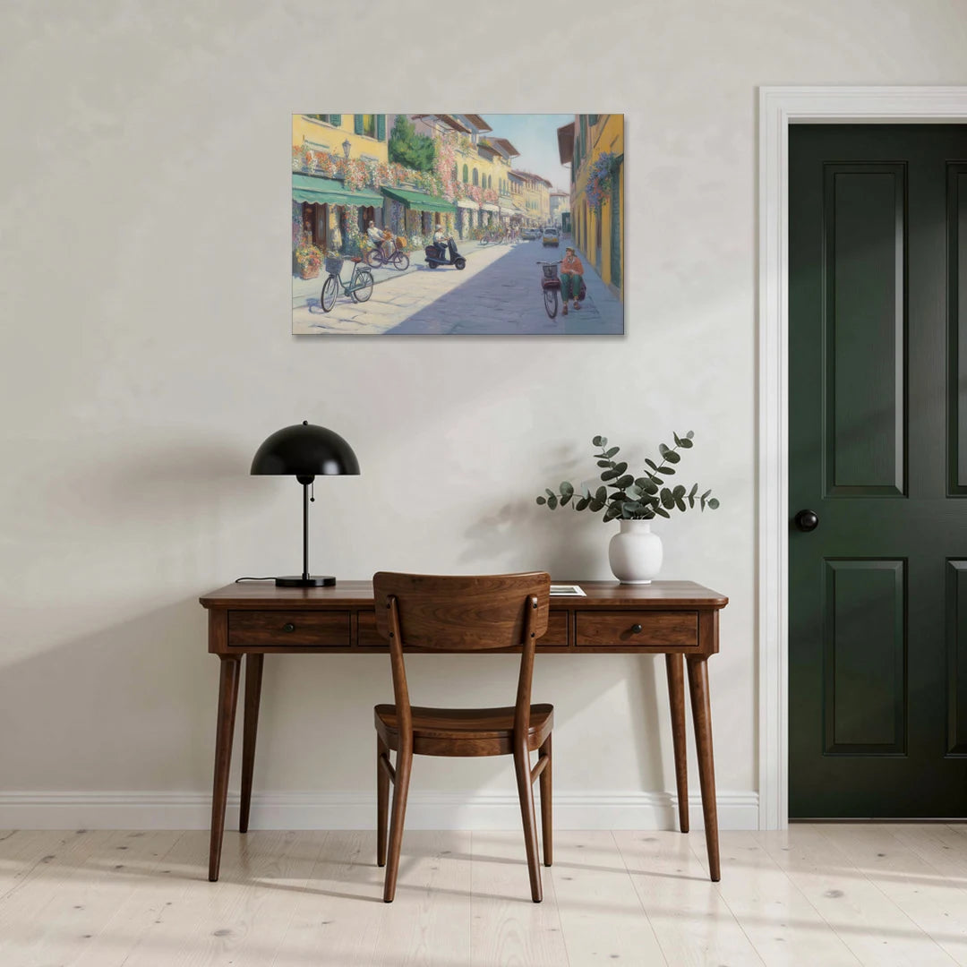 Florentine Streets - Canvas Wall Art - Office - 36x24