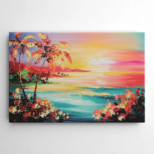 Fort Lauderdale Coastal Sunset - Canvas Wall Art
