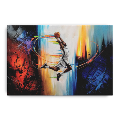 Fort Wayne Basketball Pride Front - Canvas Wall Art