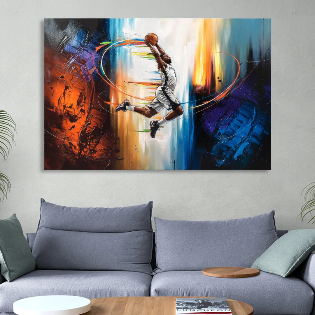 Fort Wayne Basketball Pride Sitting Room - Canvas Wall Art