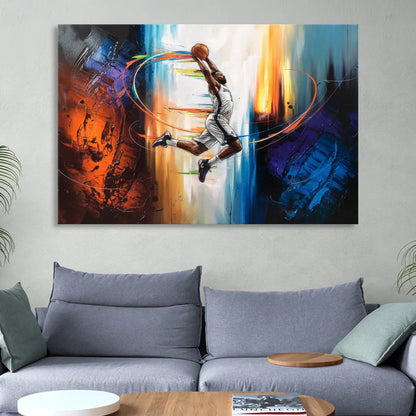 Fort Wayne Basketball Pride Sitting Room - Canvas Wall Art