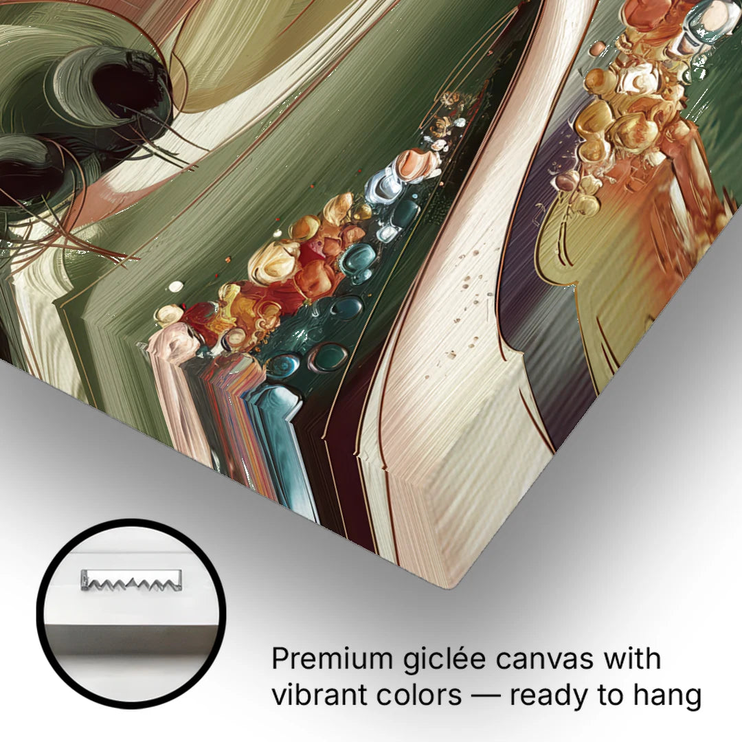 Fort Wayne Park Views - Canvas Wall Art - Gallery Wrap Corner