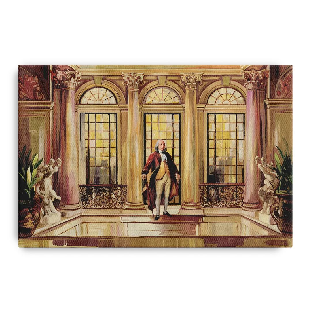 Franklin Architectural Beauty Front - Canvas Wall Art