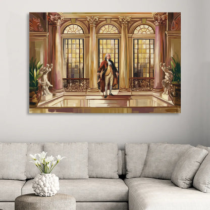 Franklin Architectural Beauty Sitting Room - Canvas Wall Art