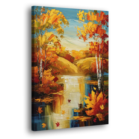 Franklin Autumn Vibes - Canvas Wall Art