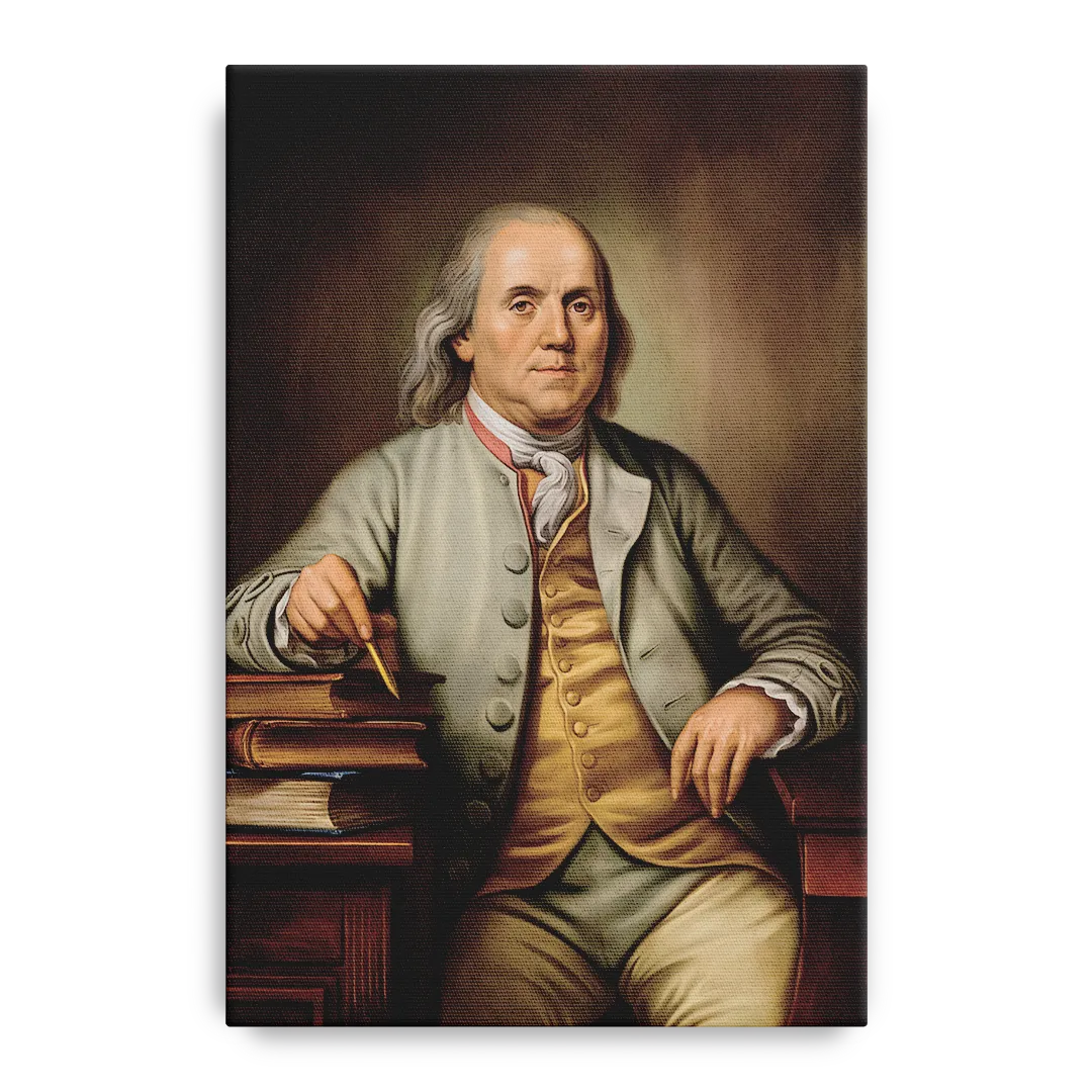 Franklin Cultural Heritage Front - Canvas Wall Art