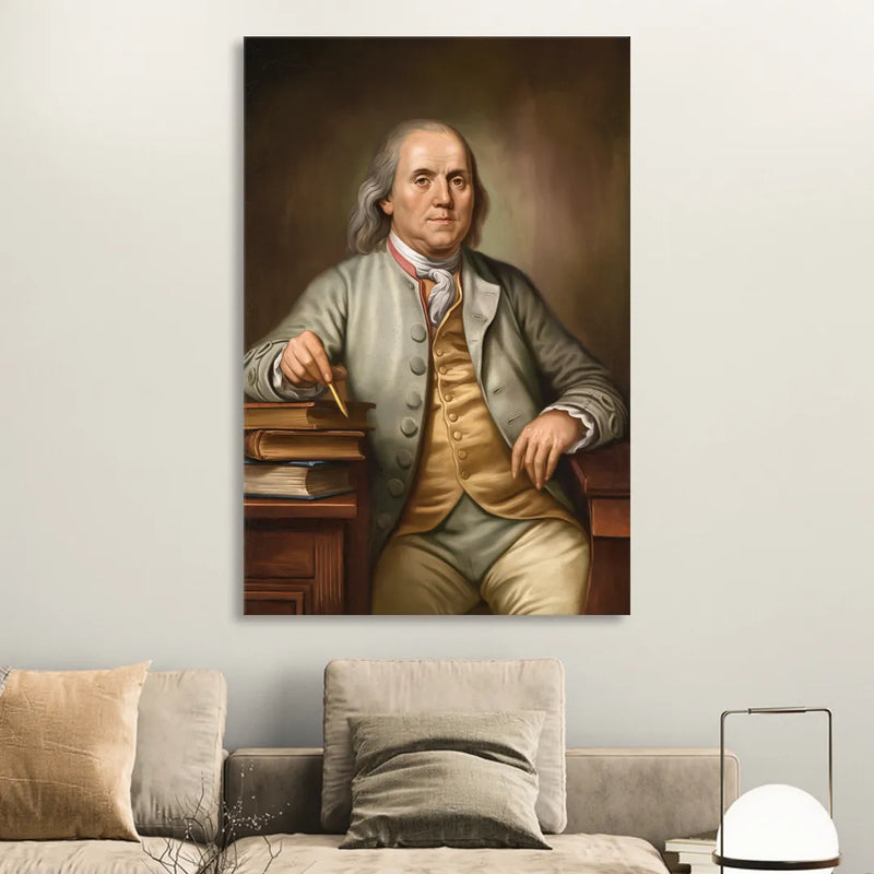 Franklin Cultural Heritage Sitting Room - Canvas Wall Art