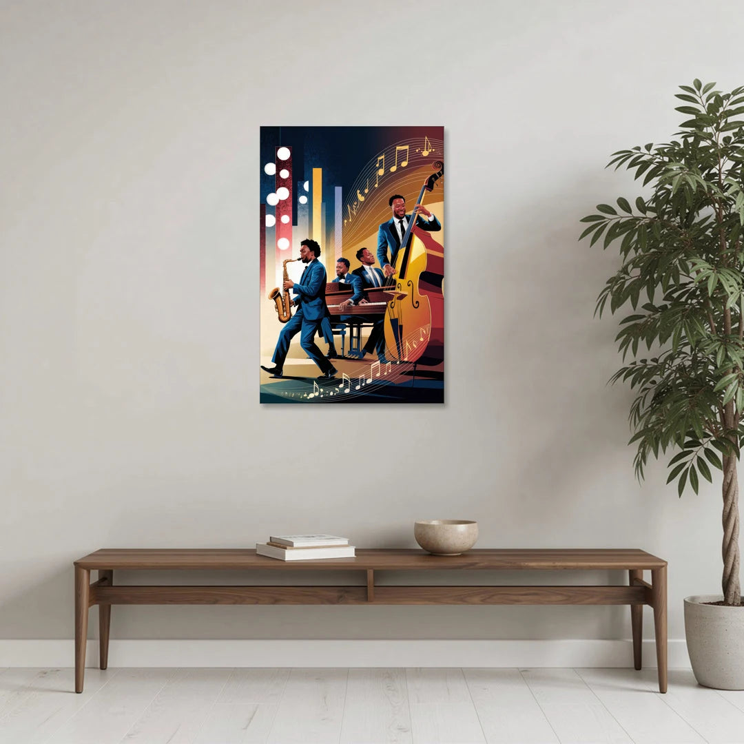Franklin Music Legacy - Canvas Wall Art - Coffee Table - 24x36