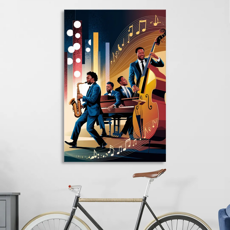 Franklin Music Legacy Sitting Room - Canvas Wall Art