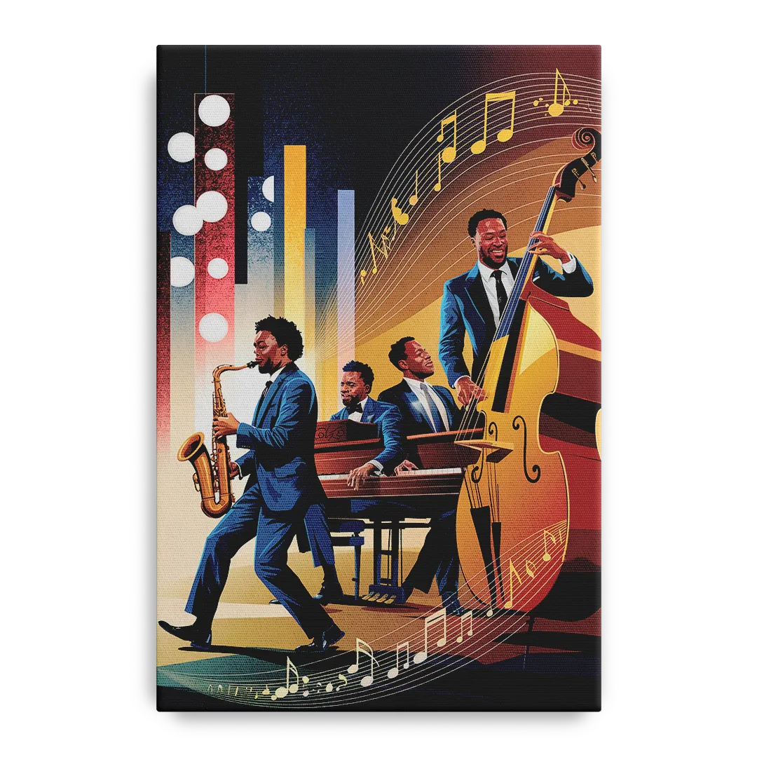 Franklin Music Legacy Front - Canvas Wall Art