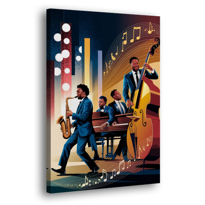 Franklin Music Legacy Side - Canvas Wall Art