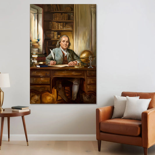Franklin Timeless Elegance - Canvas Wall Art - Sofa - 40x60