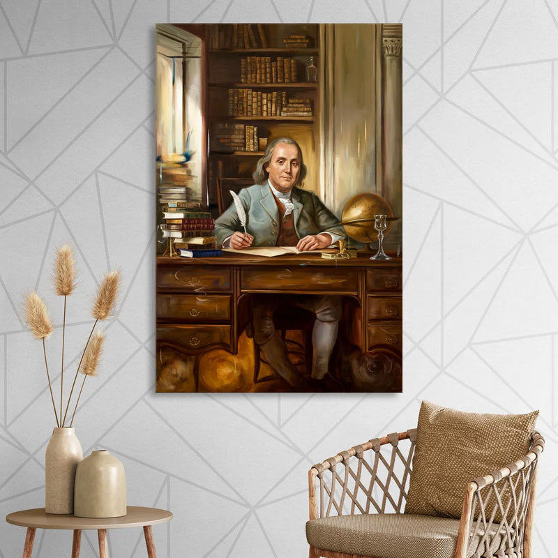 Franklin Timeless Elegance Sitting Room - Canvas Wall Art