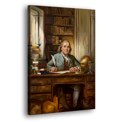 Franklin Timeless Elegance Side - Canvas Wall Art