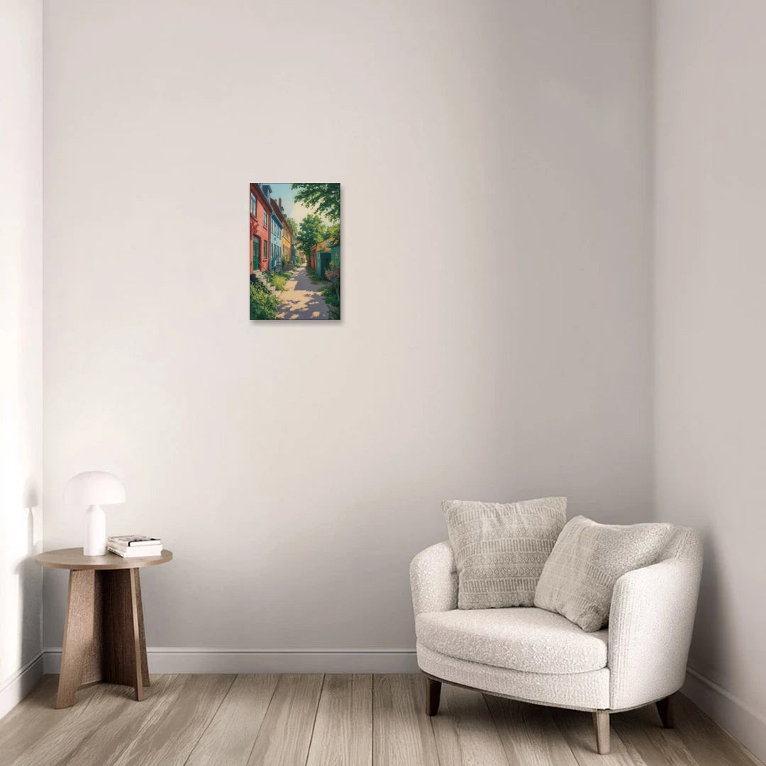 Freetown Christiania - Canvas Wall Art - Sofa - 12x18