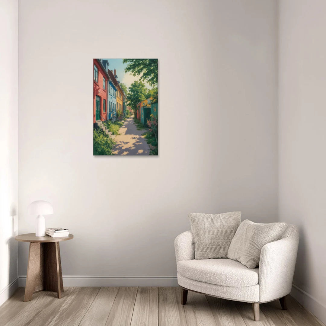 Freetown Christiania - Canvas Wall Art - Sofa - 20x30