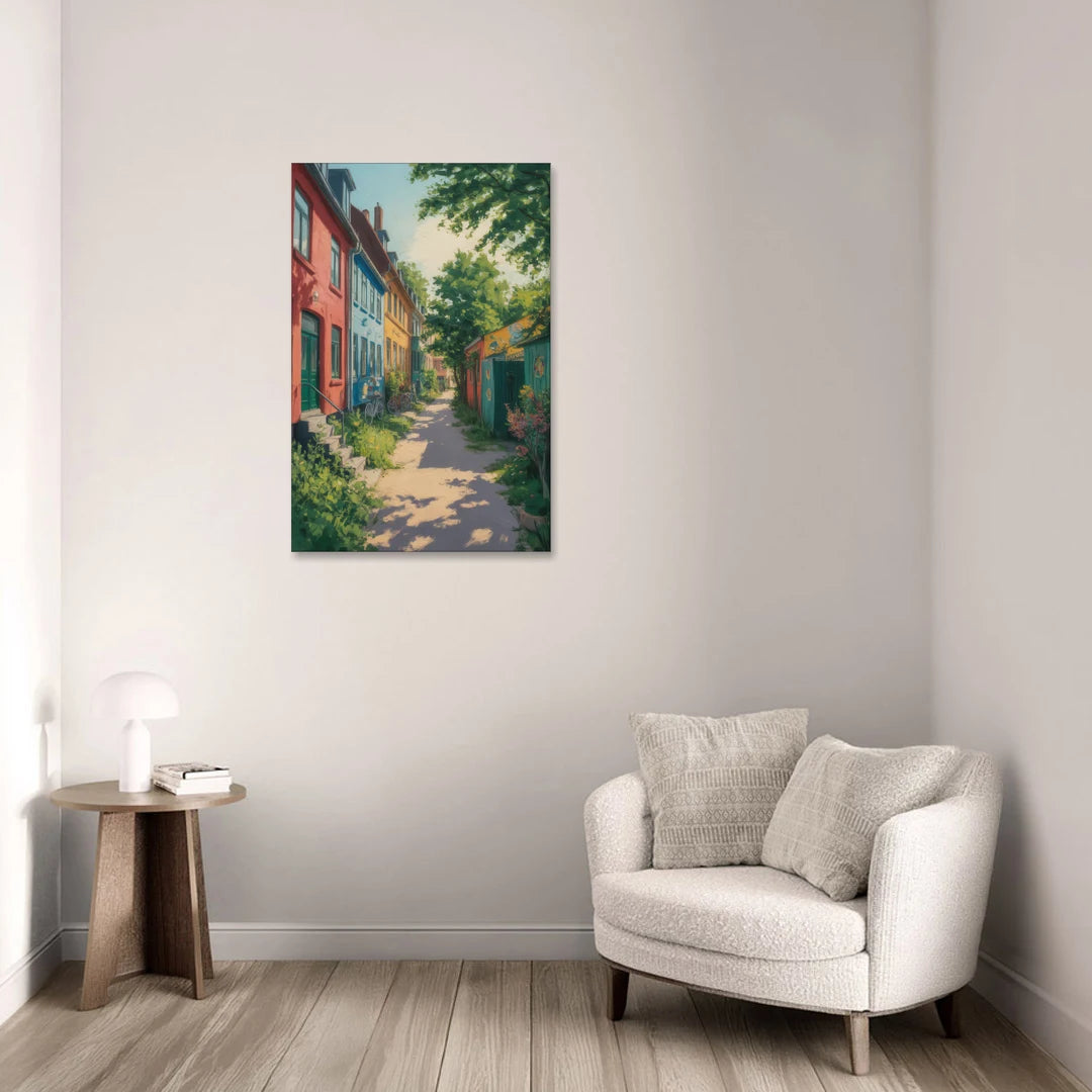 Freetown Christiania - Canvas Wall Art - Sofa - 24x36