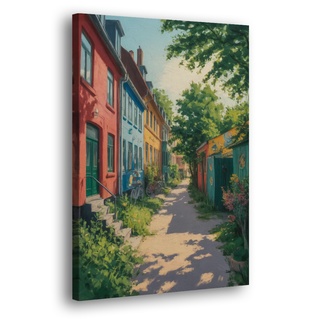 Freetown Christiania Side - Canvas Wall Art