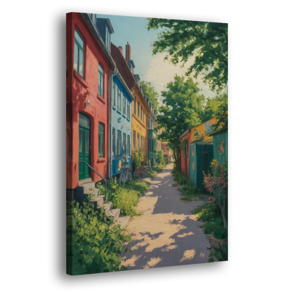 Freetown Christiania Side - Canvas Wall Art