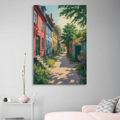 Freetown Christiania Sitting Room - Canvas Wall Art
