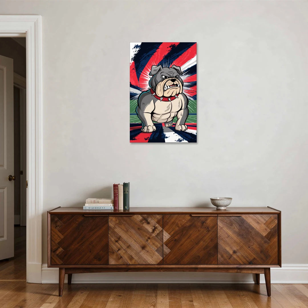Fresno State Bulldogs Pride - Canvas Wall Art - Coffee Table - 24x36