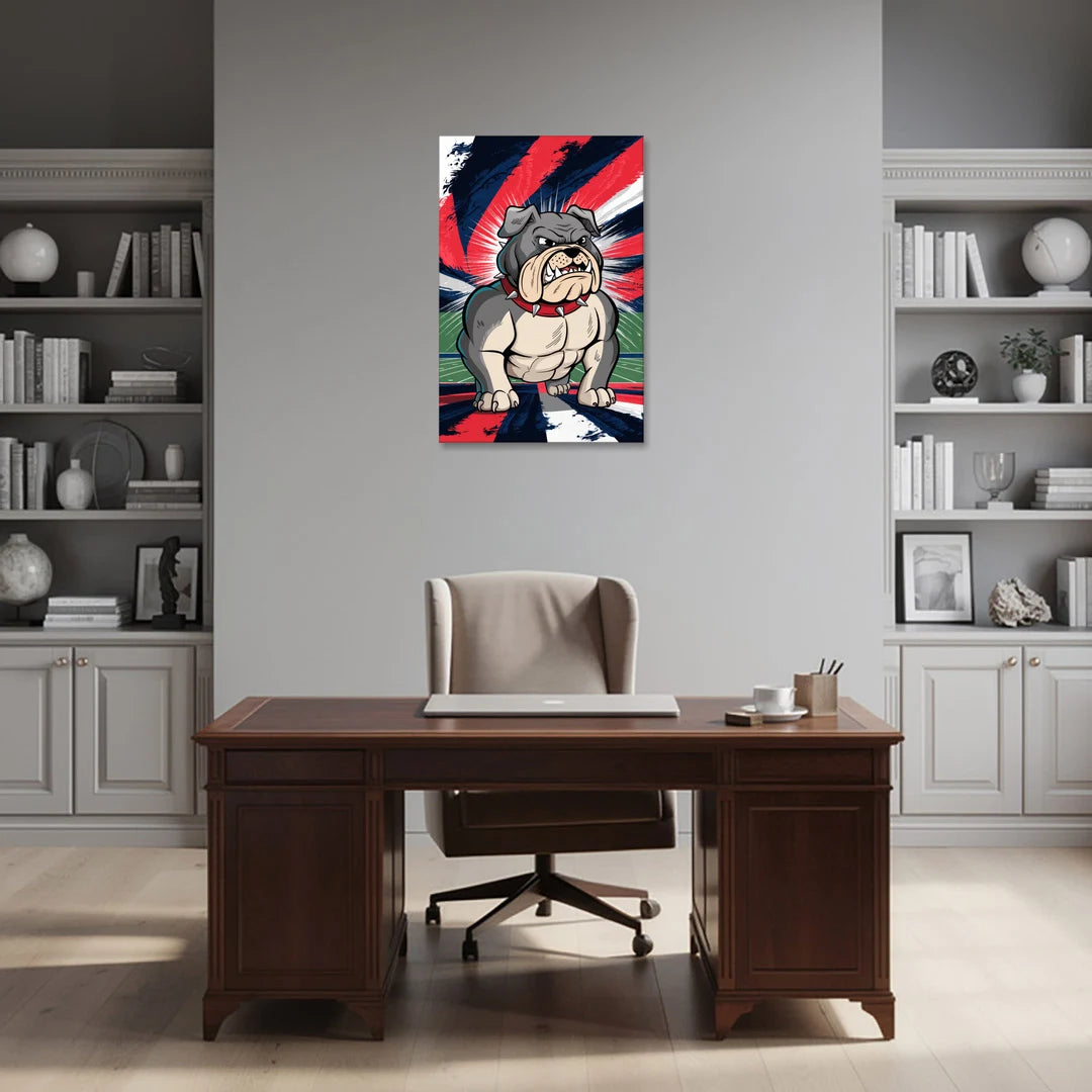 Fresno State Bulldogs Pride - Canvas Wall Art - Office - 24x36