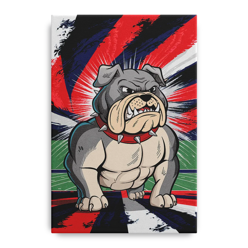 Fresno State Bulldogs Pride Front - Canvas Wall Art