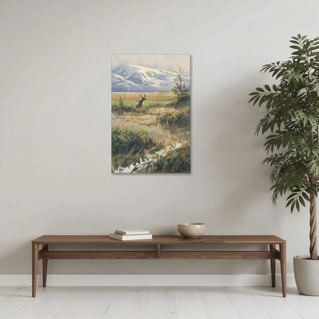 Frozen Tundra - Canvas Wall Art - Coffee Table - 24x36