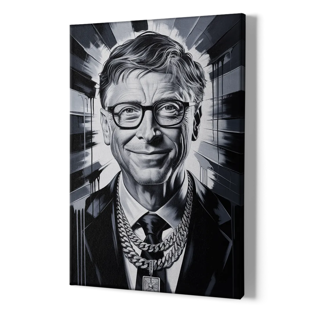 Future Code - Canvas Print Art Sides