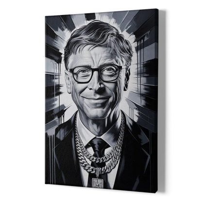 Future Code - Canvas Print Art Sides