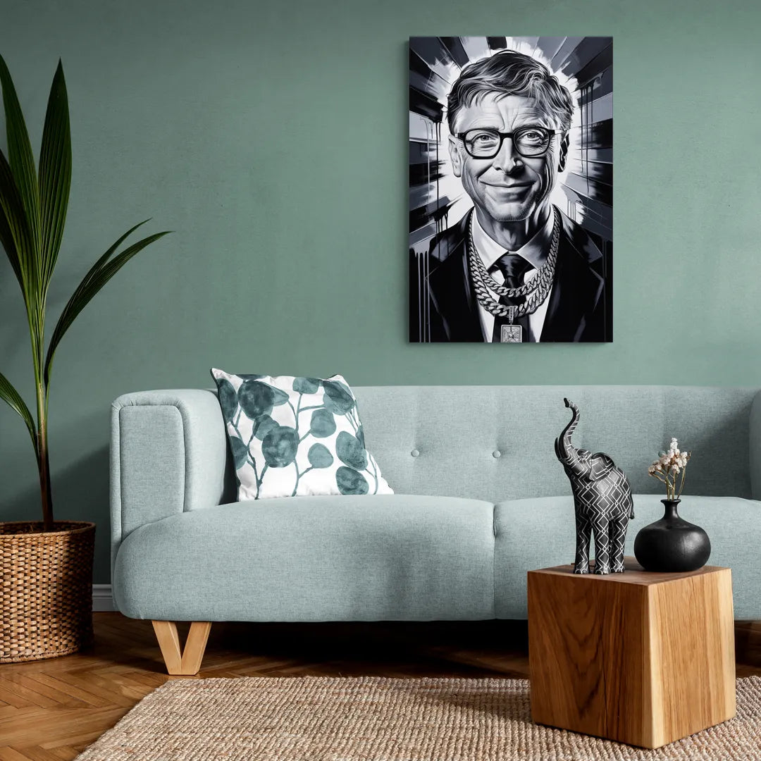 Future Code - Canvas Wall Art Living Room
