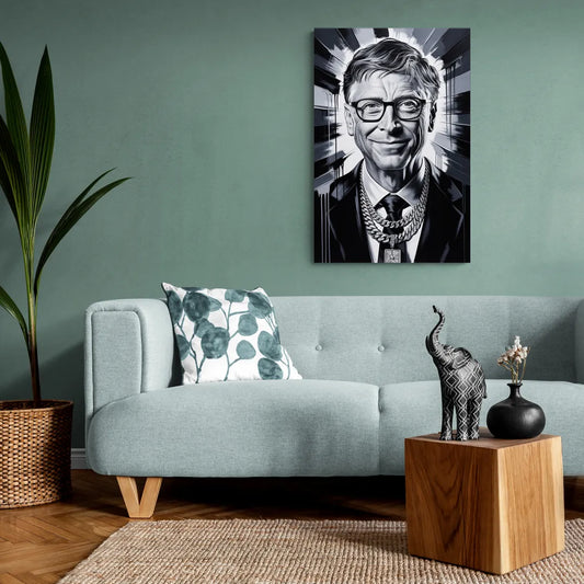 Future Code - Canvas Wall Art Living Room