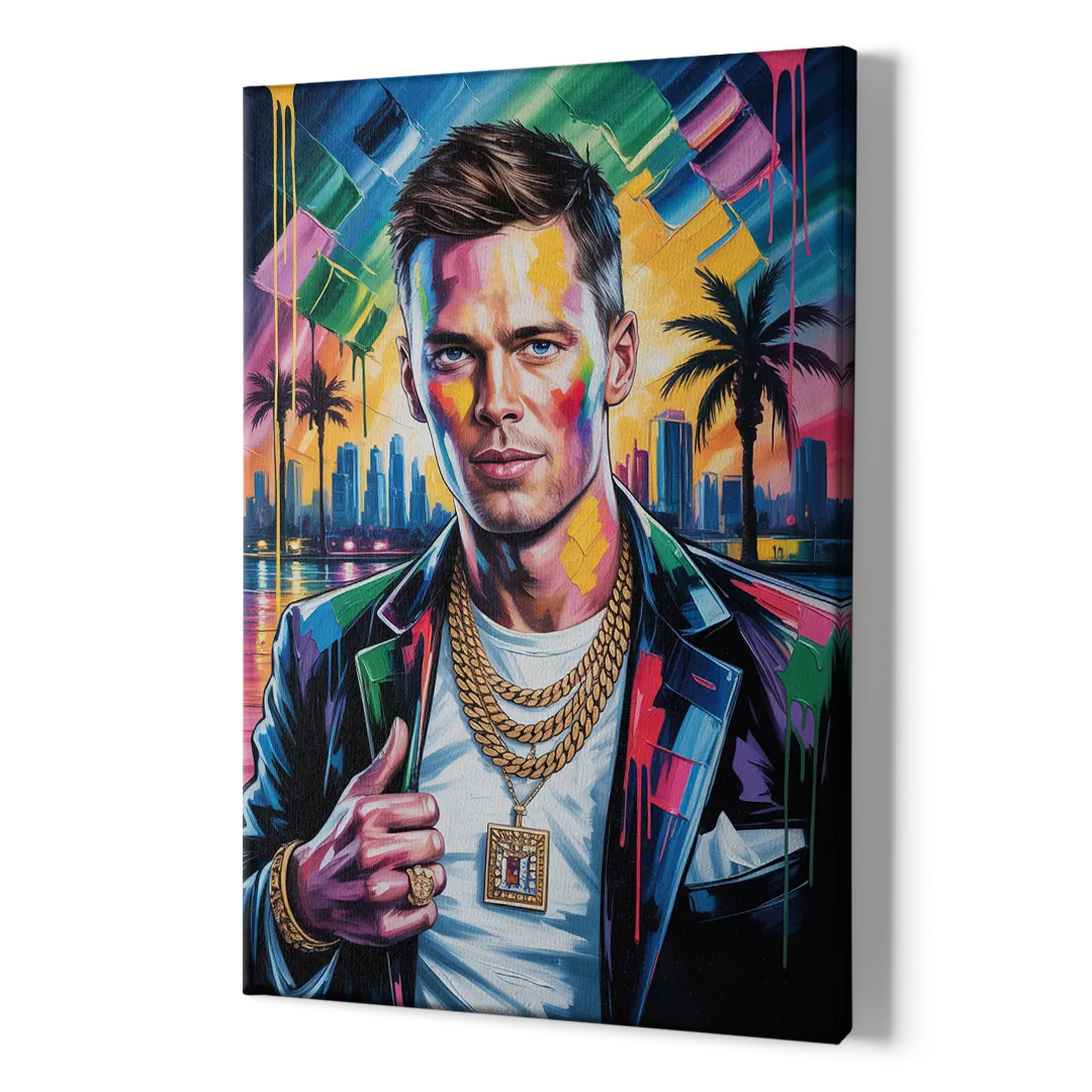GOAT 2.0 - Canvas Print Art Sides