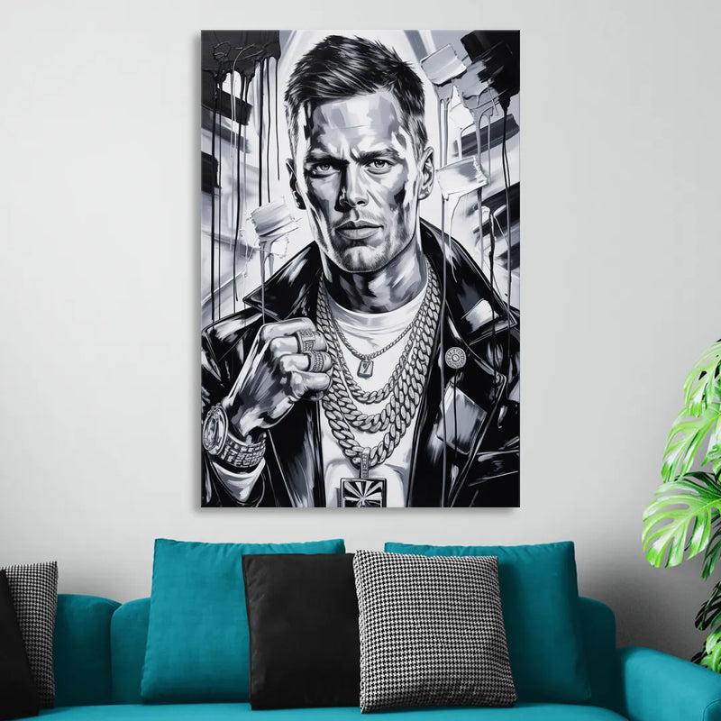 GOAT Living Room - Canvas Wall Art