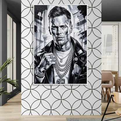 GOAT Sitting Room - White Canvas Wall Art