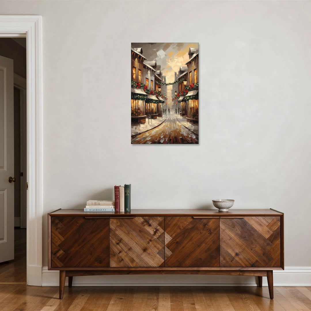 Garland Historic Downtown - Canvas Wall Art - Coffee Table - 24x36