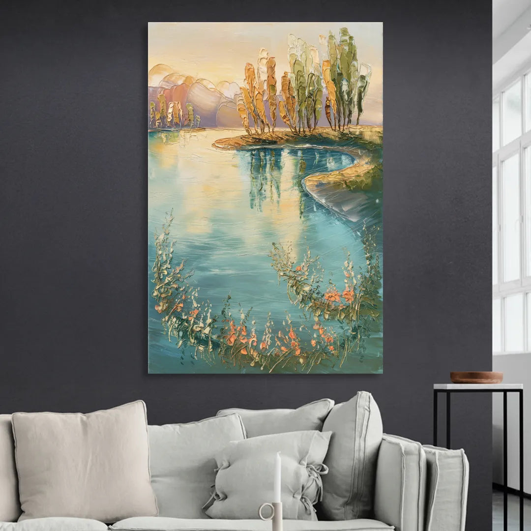 Garland Lakeside Serenity Living Room - Canvas Wall Art
